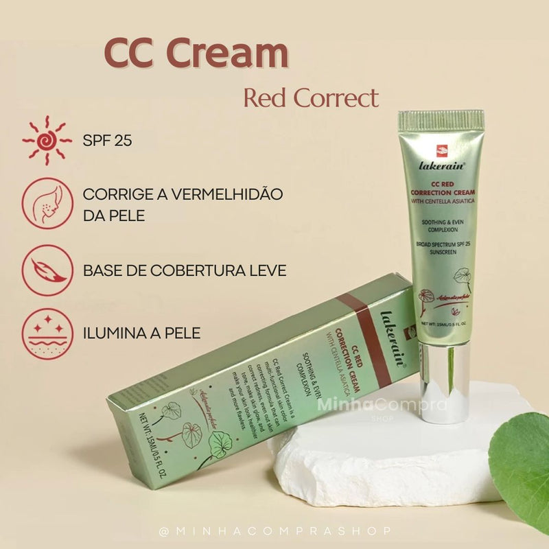 CC Cream Red Correct SPF 25 - Green