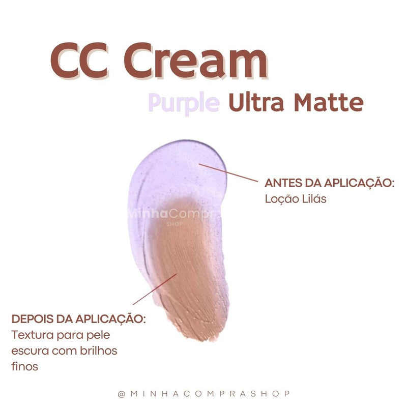 CC Cream Purple Ultra Matte