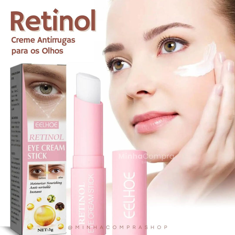 Creme Antirrugas para a área dos olhos com Retinol