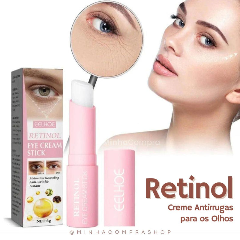 Creme Antirrugas para a área dos olhos com Retinol